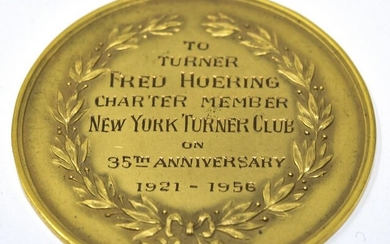 1950s Gymnastic Club 35th Anniversary Medal