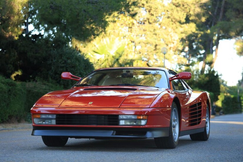 1987 Ferrari Testarossa berlinette "monospecchio"