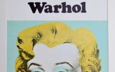 ANDY WARHOL TATE GALLERY EXHIBITION POSTER 1971.