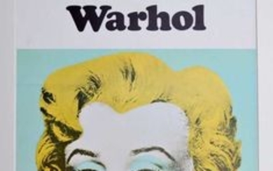 ANDY WARHOL TATE GALLERY EXHIBITION POSTER 1971.
