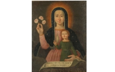 COLONIAL SCHOOL, LATE 18TH/EARLY 19TH CENTURY Madonna and...