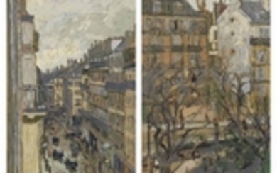 Edouard Vuillard (1868-1940), Les rues de Paris, panneaux pour Henry Bernstein: Seconde série, La Place Vintimille