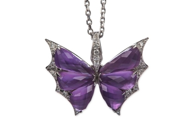 A ‘Fly By Night’ gem-set pendant necklace, by...