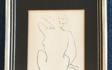 Framed Henri Matisse Lithograph Print