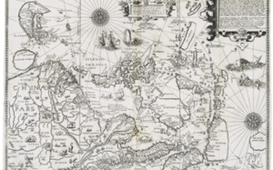 LINSCHOTEN, Jan Huygen van (1563-1611). Histoire de la navigation de Jean Hughes de Linschot Hollandois aux Indes Orientales. Amsterdam: Evert Cloppenburgh, 1638.