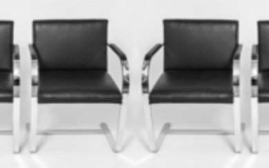 Mies van der Rohe for Knoll "Brno" Chairs, 4