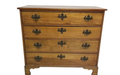 Queen Anne Maple Chest of Drawers