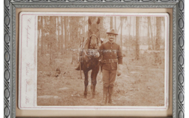 ROUGH RIDERS Cavalry Soldier Florida Photo 1898