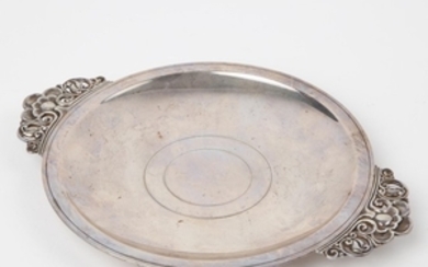 TIFFANY & CO. STERLING ROUND TRAY