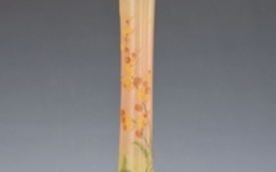 vase, Legras, around 1920, with embossed floral...