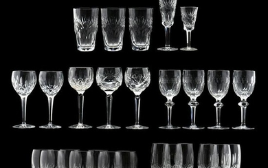 (27) Assorted Waterford Crystal Glasses