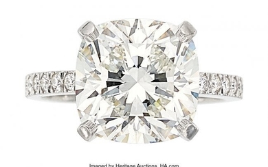 55024: Diamond, Platinum Ring, Tiffany & Co. The ring