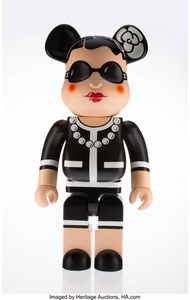 66024: BE@RBRICK X Chanel Coco Chanel 1000%, 2006 Paint