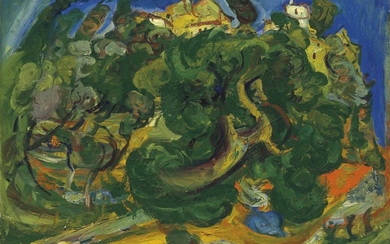 Chaïm Soutine (1893-1943), Paysage du Midi