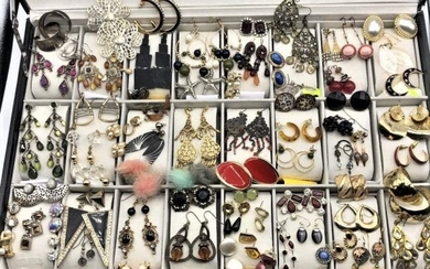 [70] Assorted Costume Jewelry Pierced Earrings