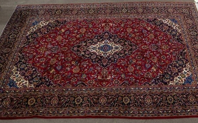 A Persian Kashan carpet