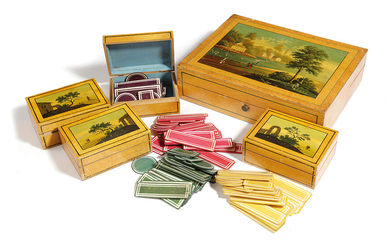 A BELGIAN SPA SYCAMORE GAMES BOX