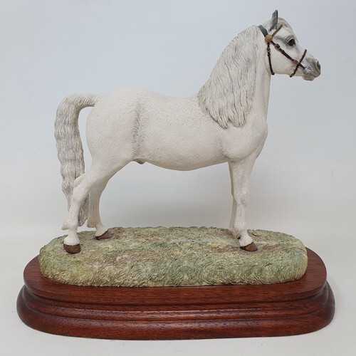 A Border Fine Arts figure, Welsh Mountain Pony Stallion - Se...