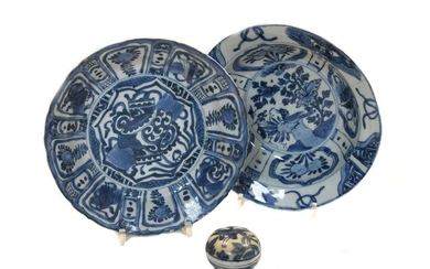 A Chinese Kraak porcelain small bowl, 17th century