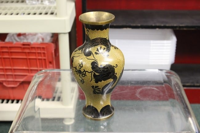 A Cloisonne Vase
