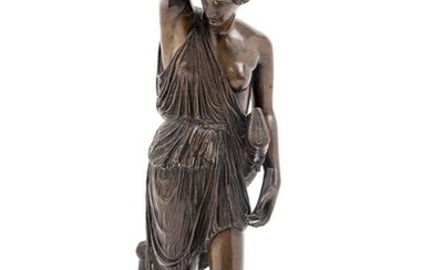 A French Bronze Figure of Diana