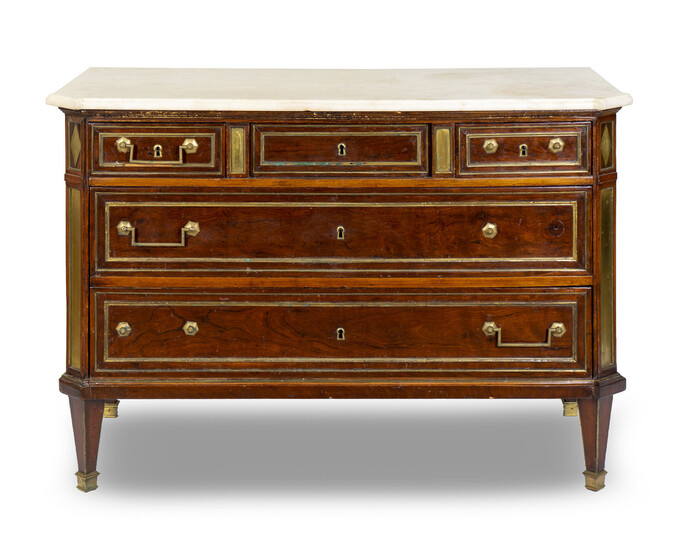 A French Empire Style Walnut Commode