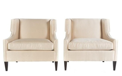 A Pair of Contemporary Councill Upholstered Chairs