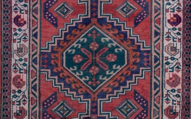A Persian Hand Knotted Azari Runner, 330 X 105