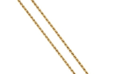 A Prince-of-Wales link neckchain, length 69.0cm