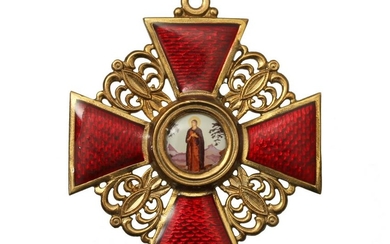 A RUSSIAN IMPERIAL ORDER OF SAINT ANNA