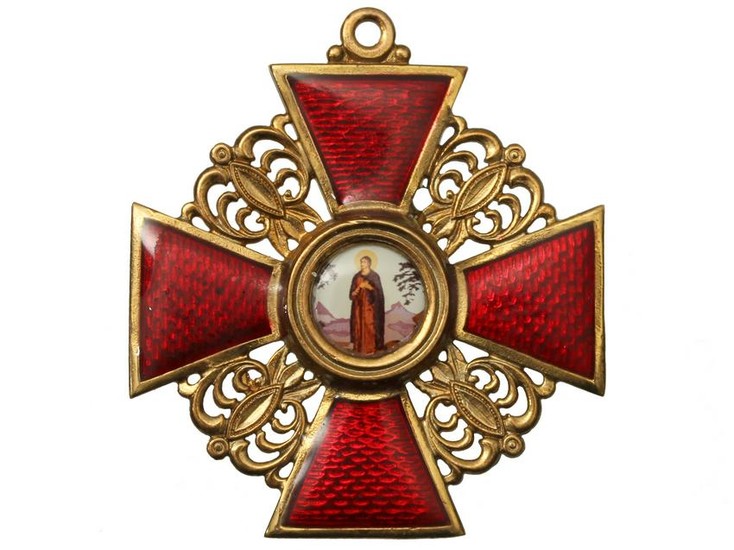 A RUSSIAN IMPERIAL ORDER OF SAINT ANNA