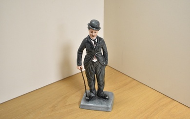 A Royal Doulton bone china limited edition figure of Charlie Chaplin HN2771, number 4140/5000