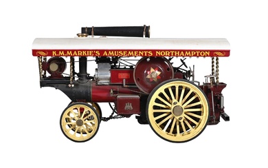 A WELL-ENGINEERED 2 INCH SCALE MODEL OF A FOWLER SHOWMAN'S ENGINE 'PRINCESS BERYL'