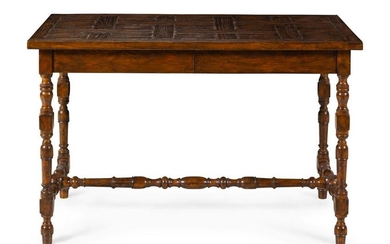 A William and Mary Style Oak Console Table
