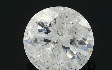 A brilliant cut diamond weighing 0.27ct with AnchorCert report.
