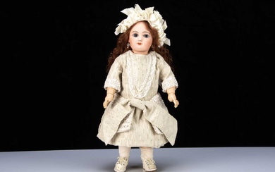 A late 19th century French bebe impressed M G on Jumeau body