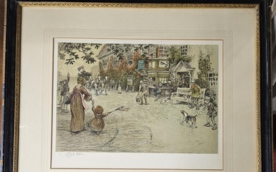 A lovely 19th Century Artists Proof Print after Cecil Alden ...