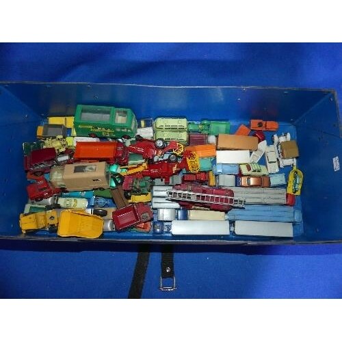 A quantity of Lesney Matchbox diecast Models, mainly late 19...