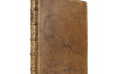 ANACREONTE (ca. 570 A.C.-485) - Anakreontos Teiou Mele Anacreontis Teii Odaria. Parma: Giambattista Bodoni, 1785. A fine copy of this...