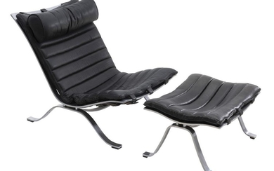 ARNE NORELL 'AIR' LOUNGE CHAIR AND OTTOMAN