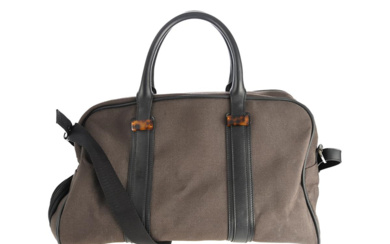 Accessories Handbags BAG, TOM FORD, Weekend Bag, grey fabric, bla...