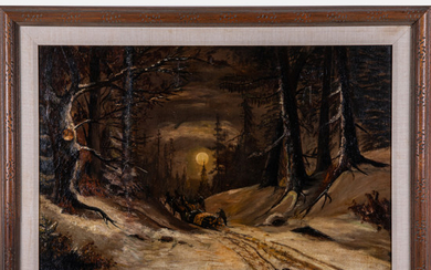 Adolf Vogel, (b. 1895) - Winter Scene