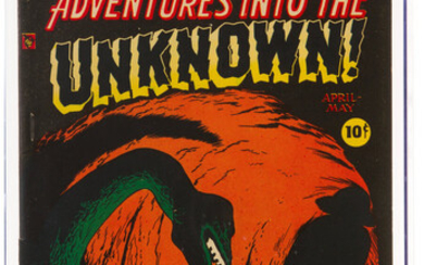 Adventures Into the Unknown #4 Northford Pedigree (ACG, 1949)...
