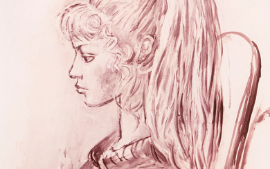 After Pablo Picasso, Spanish 1881-1973, Portrait of Sylvette David 23,...