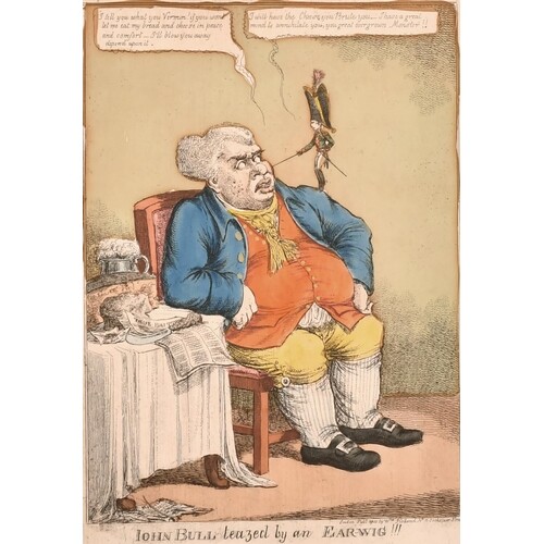 After Temple West (act.1802-1804) British. "John Bull Teazed...
