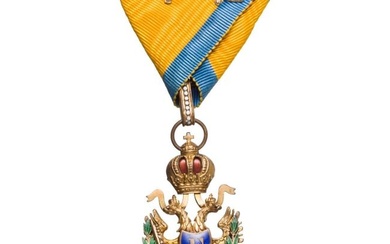 An Order of the Iron Crown 3rd class with war decoration