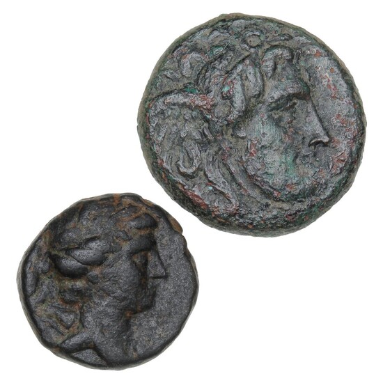 Ancient Greece, Seleukid Empire, Seleukos I, 312–288 BC, AE 18, 6.94 g,...