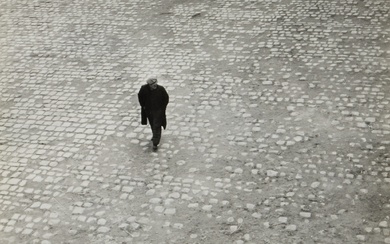 André Kertész Man Alone, Paris
