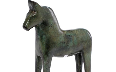 Andreas Wargenbrant (b. 1967) Dala horse. Signed with monogram and stamped W....