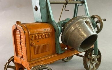 Antique Kenton Cast Iron Jaeger Cement Mixer